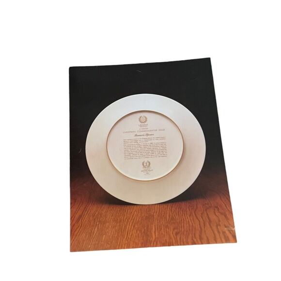 Lenox "BREWER'S SPRUCE" VTG 1980 Christmas Tree Holiday Collectors Plate Flyer - Picture 5 of 6
